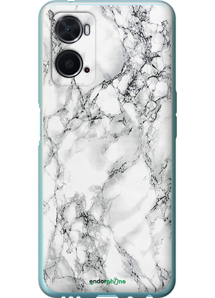 Чехол на oppo a76 мрамор белый "4480u-2760-8094"