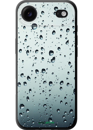 Чехол на iphone 17 air стекло в каплях "848b-4032-8094", чехол для телефона