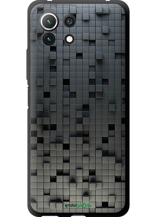 Чехол на xiaomi mi 11 lite кубики "1061b-2281-8094", чехол для телефона