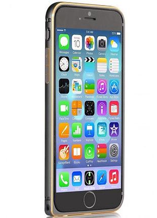 Бампер devia для iphone 6/6s buckle curve gun black 2