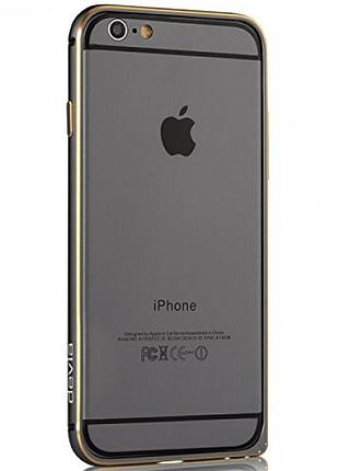 Бампер devia для iphone 6/6s buckle curve gun black 3