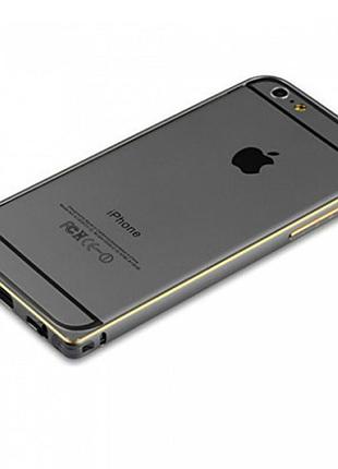 Бампер devia для iphone 6/6s buckle curve gun black 5