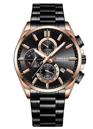 Сurren 8475 rose gold-black