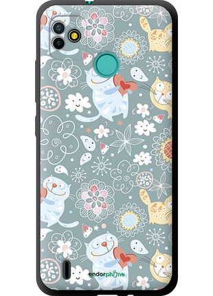 Чехол на tecno pop 5 bd2p котята v3 "1223b-2412-8094", чехол для телефона