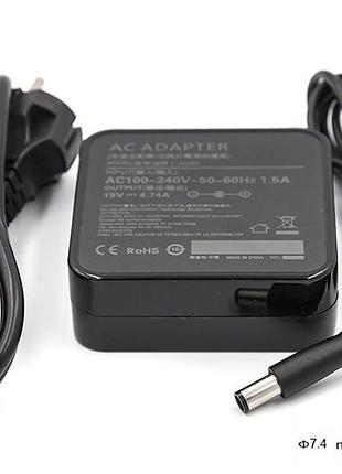 Блок живлення для ноутбуків powerplant hp 220v, 19v 90w 4.74a (7.4*5.0) wall mount