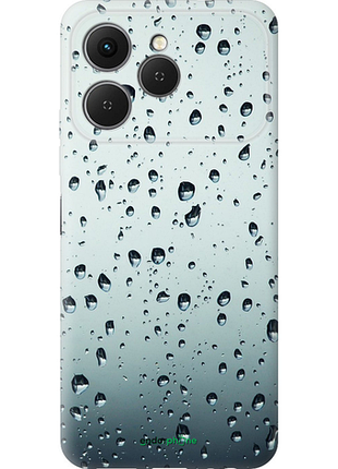 Чехол на tecno spark 40 4g стекло в каплях "848u-4116-8094"