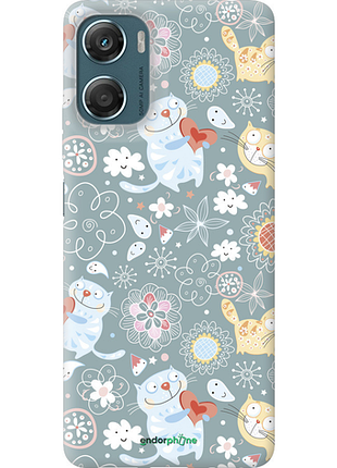 Чехол на motorola moto g06 котята v3 "1223u-4187-8094"