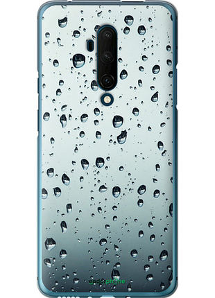Чехол на oneplus 7t pro стекло в каплях "848u-1810-8094"