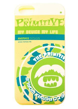 Чехол remax для iphone 5/5s/5se primitive 2 yellow