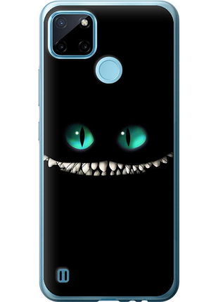 Чехол на realme c25y чеширский кот "689u-2553-851"