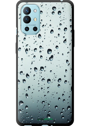 Чехол на oneplus 9r стекло в каплях "848b-2326-8094", чехол для телефона