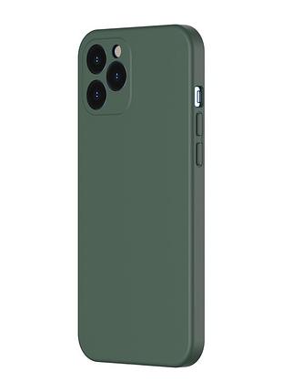 Чехол baseus для iphone 12 pro max зеленый (wiapiph67n-yt6a) 2