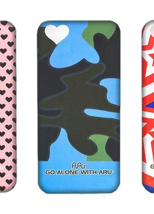 Набор чехлов aru для iphone 5/5s/5se pack3 (3018 3019 3026)