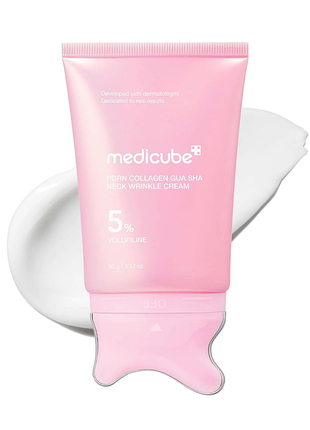 Крем для обличчя і шиї medicube pdrn collagen gua sha neck wrinkle cream 90 г