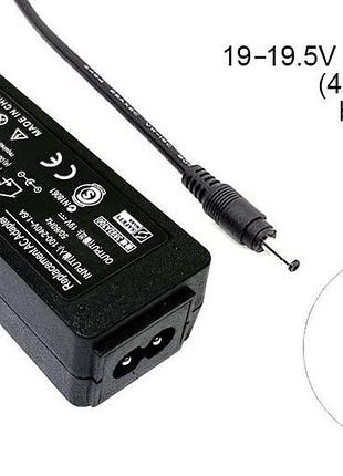 Блок живлення до ноутбука hp 19.5v 2.05a 40w 4.0x1.7mm (bullet) (b class) 1 день гар.