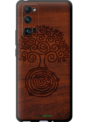 Чехол на huawei honor 30 pro узор дерева "4119b-1920-8094", чехол для телефона