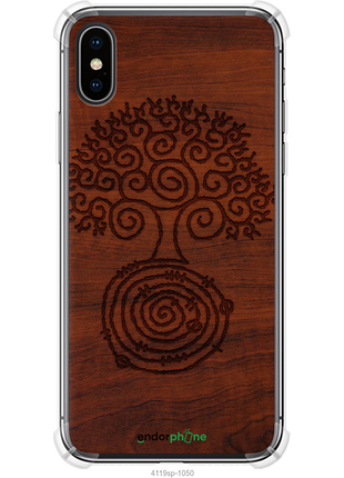 Чехол на iphone xs узор дерева "4119sp-1583-8094"