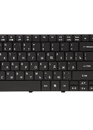 Клавiатура для ноутбука acer aspire 5236, emahines e440 чoрний, чoрний фрейм