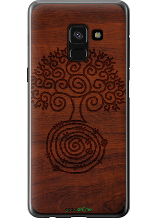 Чохол на samsung galaxy a8 2018 a530f візерунок дерева "4119u-1344-8094", чохол для телефона