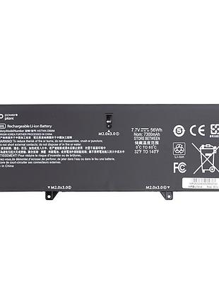 Аккумулятор powerplant для ноутбуков hp elitebook x360 1040 g5 (bl04xl) 7.7v 7300mah