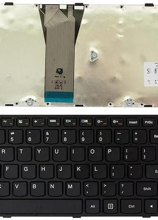 Клавиатура для ноутбука ibm/lenovo b50-30, ideapad z50-70 черный, черный фрейм