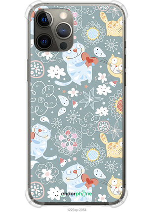 Чехол на iphone 12 pro max котята v3 "1223sp-2054-8094"