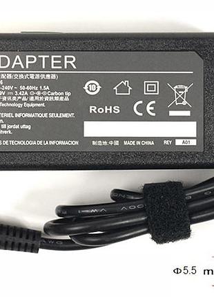 Блок питания для ноутбуков powerplant acer, asus 220v, 19v 65w 3.42a (5.5*2.5)