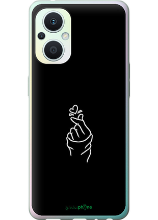 Чехол на oppo reno8 lite love you "4298u-2755-8094", чехол для телефона