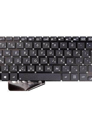 Клавіатура для ноутбука asus f200ca, x200ca чорний