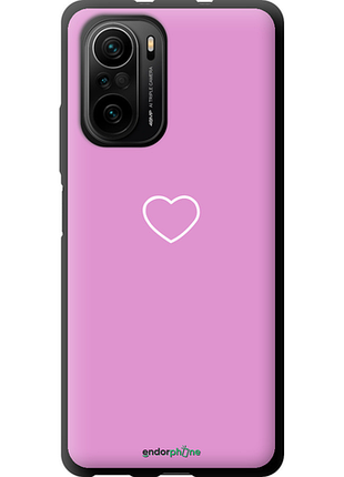 Чохол на xiaomi poco f3 серце 2 "4863b-2280-8094", чохол для телефона