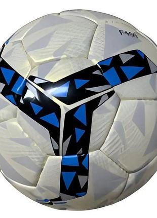 Мяч футбольный для детей и взрослых size 5, czst-043-blue pvc