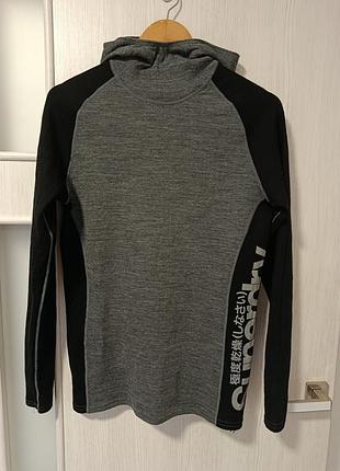 Термослив для зимових видів спорту, 70% мерино вовна, 30% нейлон, від superdry, лінійка snow, розмір l