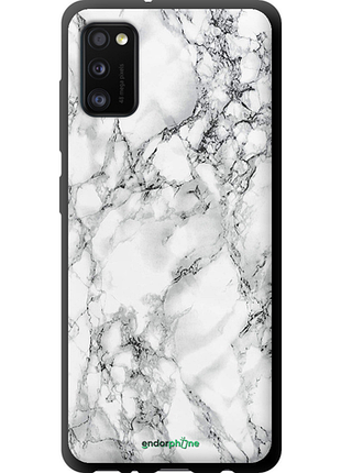 Чехол на samsung galaxy a41 a415f мрамор белый "4480b-1886-8094"