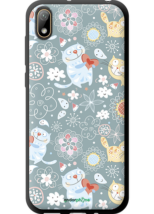 Чехол на huawei y5 2019 котята v3 "1223b-1695-8094", чехол для телефона