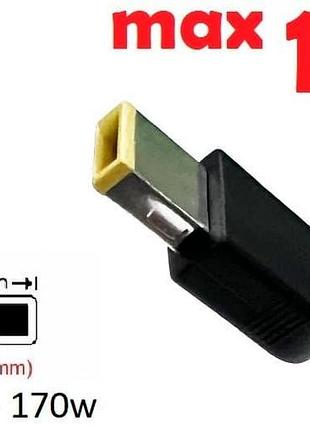 Dc кабель для блока питания square tip 11.0x4.5mm (+pin) (10a) (1.2m) (a class) 1 день гар.