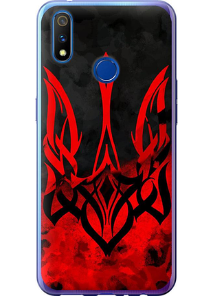 Чохол на realme 3 pro герб україни "5312u-1863-851"