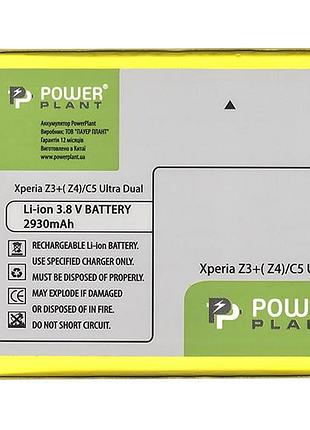 Акумулятор powerplant sony xperia c5 ultra dual/z3+/z4 2930mah
