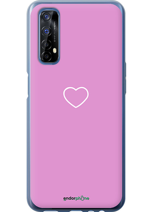 Чохол на realme 7 серце 2 "4863u-2081-8094", чохол для телефона