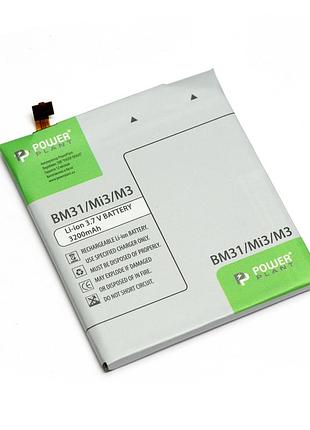 Акумулятор powerplant xiaomi mi3, m3 (bm31) 3200mah