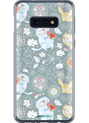 Чехол на samsung galaxy s10e котята v3 "1223u-1646-8094"