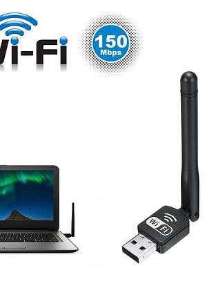 Usb wi-fi адаптер wf-2\lv-uw10-2db юсб вай-фай адаптер для пк и ноутбука, сетевой адаптер wifi | ві-фі