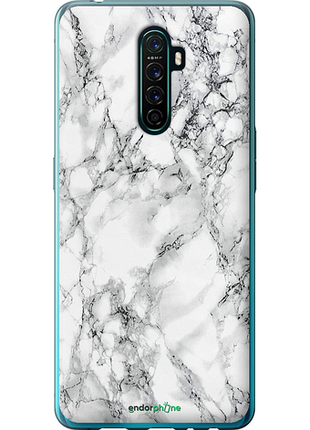 Чохол на oppo reno ace мармур білий "4480u-1964-8094", чохол для телефона