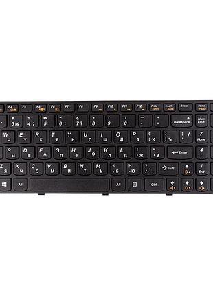 Клавиатура для ноутбука lenovo b5400, b5400a с рамкой