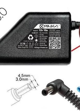 Блок питания для ноутбука asus 19v 4.74a 90w 4.5x3.0mm (+pin) (kolega-power (авто)) 12 мес.гар.