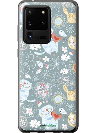 Чехол на samsung galaxy s20 ultra котята v3 "1223u-1831-8094"