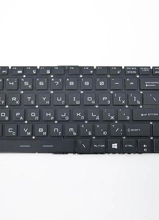 Клавіатура для msi gt62, gt72, ge62, ge72, gs60, gs70. gl62, gl72, gp62, gp72, cx62 (rgb) ориг