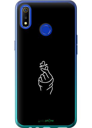 Чехол на realme 3 love you "4298u-1869-8094", чехол для телефона