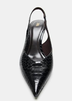 Туфли с принтом zara 3