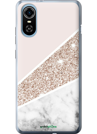 Чехол на zte blade a31 plus пастельный мрамор "4342u-2637-8094", чехол для телефона