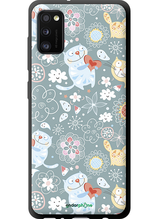 Чехол на samsung galaxy a41 a415f котята v3 "1223b-1886-8094"
